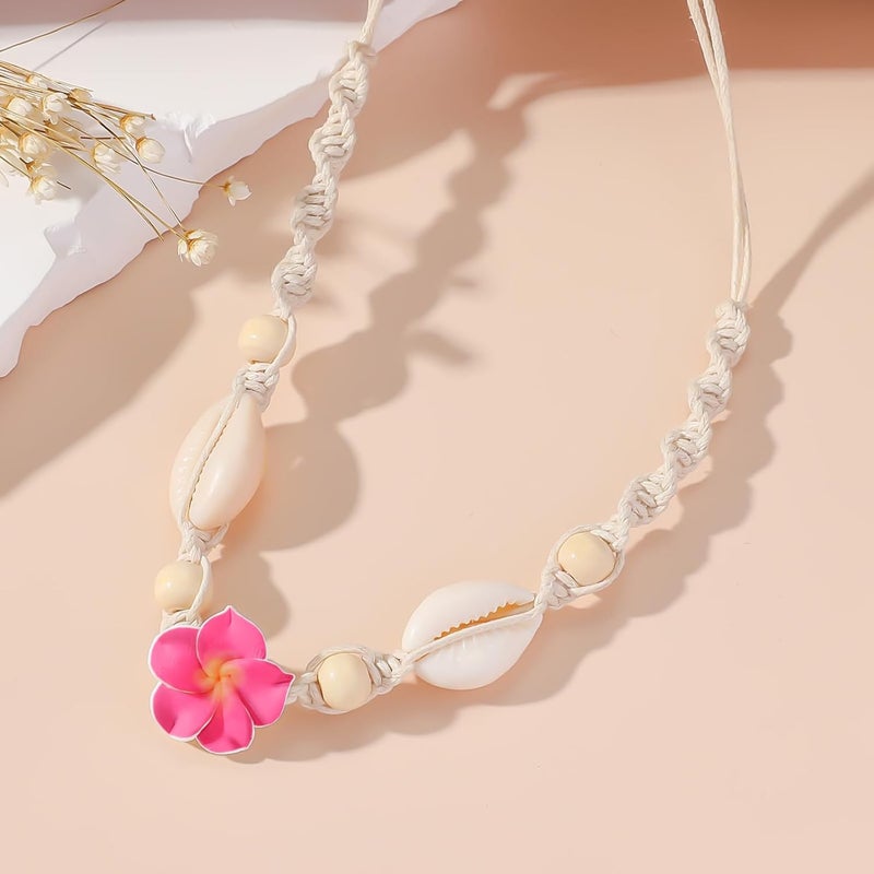 Nackiy Handmade Sea Shell Necklace for Women Summer Adjustable Natural Shell Collar Necklace - Image 5